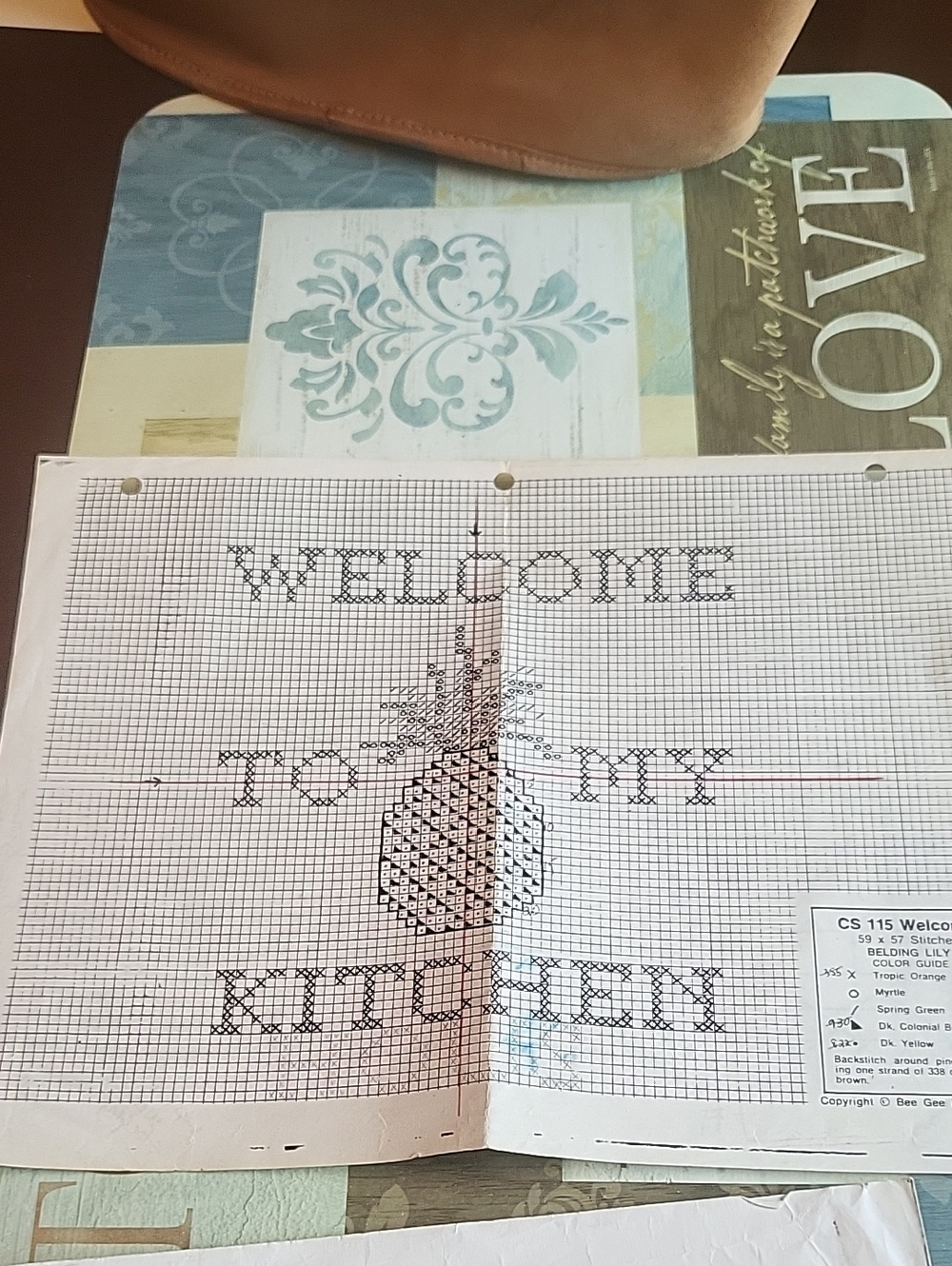 Welcome to My Kitchen Cross St Pattern - Black /7 Size Blouse Pattern /cruise Cl